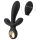 Eternal - Aufblasbarer Dreifach-Vibrator (schwarz)