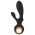 Eternal - Aufpumpbarer Vibrator mit Klitorisarm (schwarz)