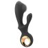 Eternal - Aufpumpbarer Vibrator mit Klitorisarm (schwarz)