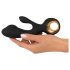 Eternal - Aufpumpbarer Vibrator mit Klitorisarm (schwarz)