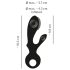 Eternal - Aufpumpbarer Vibrator mit Klitorisarm (schwarz)