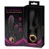 Eternal - Aufpumpbarer Vibrator mit Klitorisarm (schwarz)