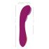 Javida – 2-Punkt aufblasbarer Vibrator (lila)