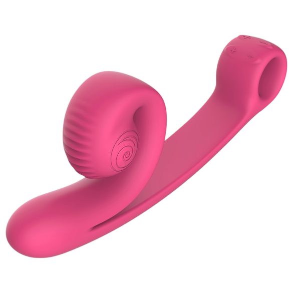 Schnecken-Vibe Curve - 2in1 Klitorisvibrator (Pink)