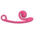 Snail Vibe Curve - 2in1 Klitorisvibrator (Pink)