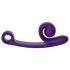 Snail Vibe Curve - 2in1 Klitoris Stimulation Violett