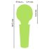 You2Toys Mini Wand - Wiederaufladbarer Massage-Vibrator (grün)
