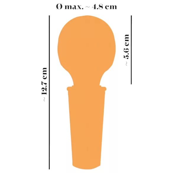 You2Toys Mini Wand - Akku Massagestab Vibrator (gelb)