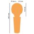 You2Toys Mini Wand - Wiederaufladbarer Massage-Vibrator (Gelb)