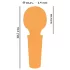 You2Toys Mini Wand - Akku Massagestab Vibrator (gelb)