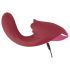 Javida - 3in1 Zungenvibrator (rot)