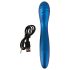 Smile - flexibler G-Punkt Vibrator (blau)