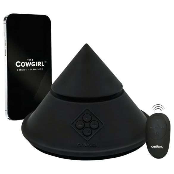 The Cowgirl Cone - Intelligenter Sex-Maschine mit Aufsätzen (schwarz)