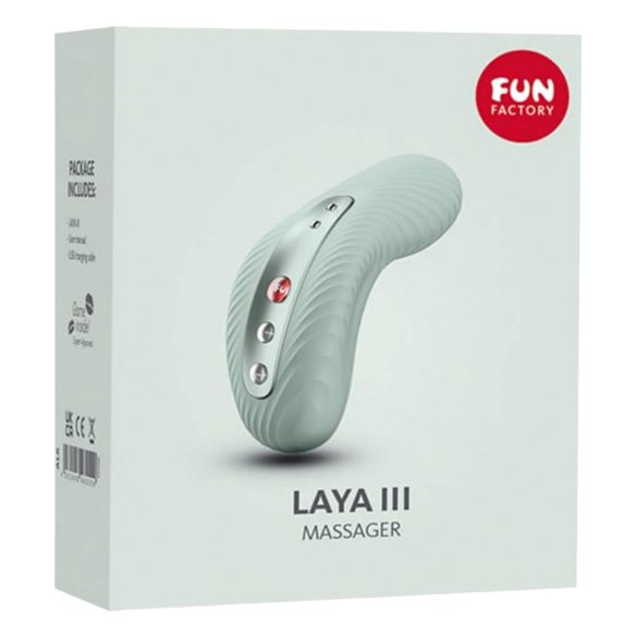 Fun Factory Laya III - wasserdichter Klitorisvibrator (grün)