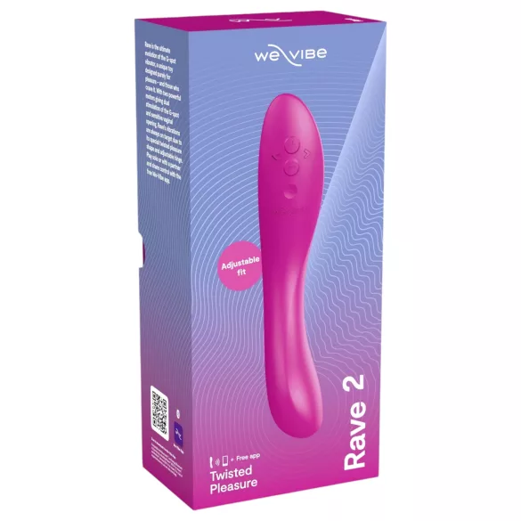 We-Vibe Rave 2 - App-gesteuerter G-Punkt-Vibrator (Pink)