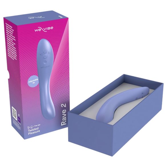 We-Vibe Rave 2 - intelligenter Akku-G-Punkt-Vibrator (blau)