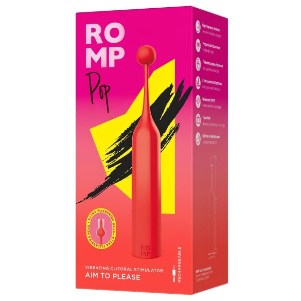ROMP Pop - Mini-Klitorisvibrator (Rot)