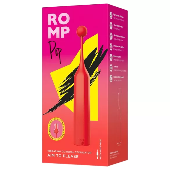 ROMP Pop - Mini-Klitorisvibrator (Rot)