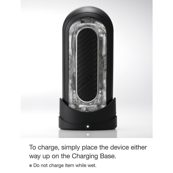 TENGA Flip Zero - kraftvoller Masturbator (schwarz)