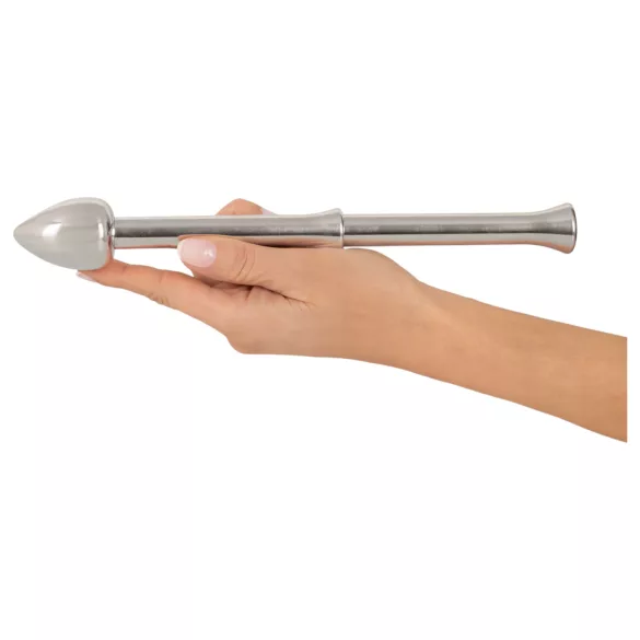 Rebel - Metall-Prostatavibrator (silber)