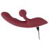 Javida 2-fach Funkton Rabbit - Akku-Klitoris-Vibrator (rot)