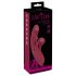 Javida 2-fach Funkton Rabbit - Akku-Klitoris-Vibrator (rot)