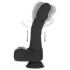 Naked Addiction - Realistischer Stoß-Vibrator (schwarz)