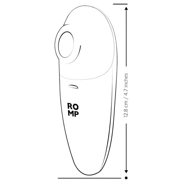 ROMP Switch X - Luftdruck-Klitorisstimulator (Pfirsich)
