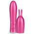 Durex Tease & Vibe - Stabvibrator mit Häschen-Klitorisreiz (Pink)
