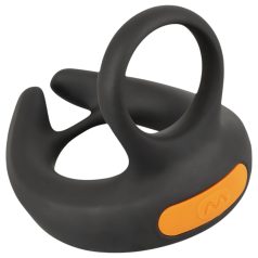 Rebel - Vibrations-Penisring und Hoden-Vibrator (schwarz)