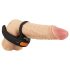 Rebel - Vibrations-Penisring und Hoden-Vibrator (schwarz)