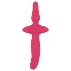 Couples Choice - 2in1 Vibrator und Analplug (pink)