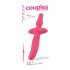 Paare Favorit - 2in1 Vibrator & Analplug (pink)