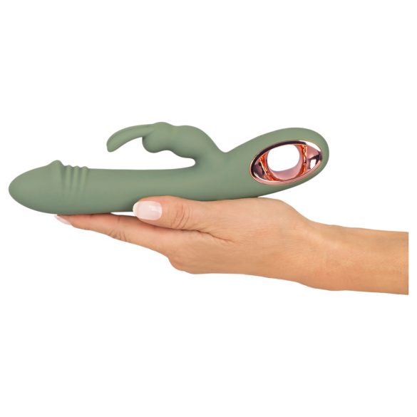 You2Toys - Vibrator mit Klitorisarm (grün)