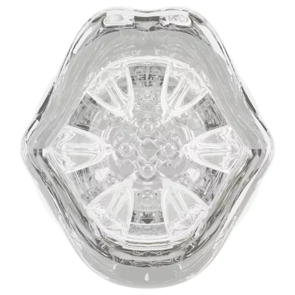 Stroker - vibrierender, rotierender Masturbator (transparent)