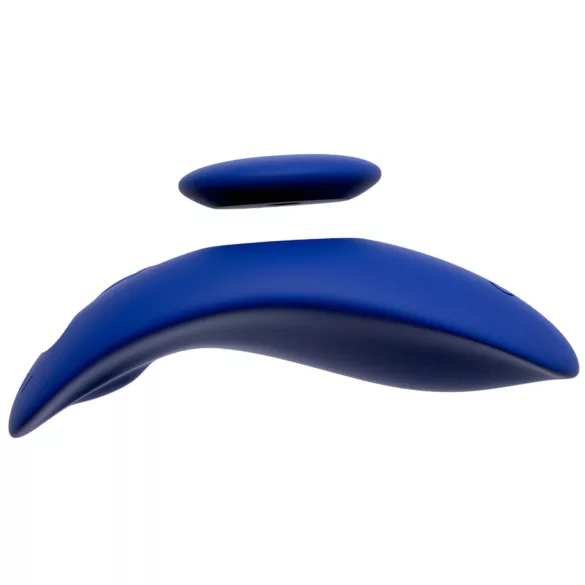 Smile - tragbarer, extra dünner Slip-Vibrator mit Fernbedienung (blau)