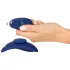 Smile - tragbarer, extra dünner Slip-Vibrator mit Fernbedienung (blau)