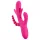 SMILE - Dreifach-Arms Vibrator mit Klitorisstimulator (pink)