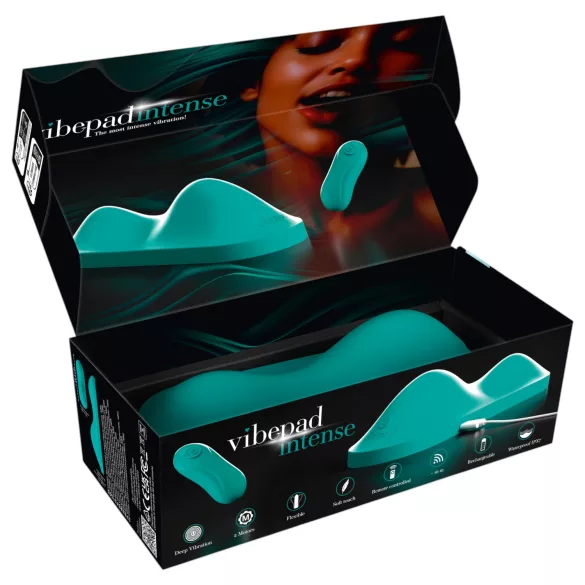 Vibepad Intense - Vibrationskissen für die Klitoris (türkis)