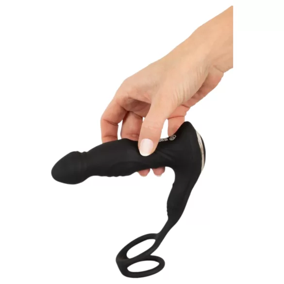 Rebel - Stoß-Prostata-Vibrator (schwarz)