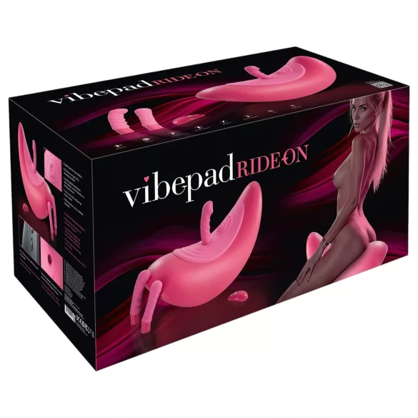 VibePad Rideon - pulsierender G-Punkt und Klitorisschaukel (pink)