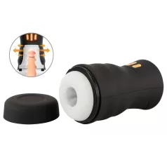  You2Toys Gyro - drehender, vibrierender Masturbator (schwarz)