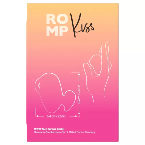 ROMP Kiss - Luftwellen‑Klitorisstimulator (rosa)