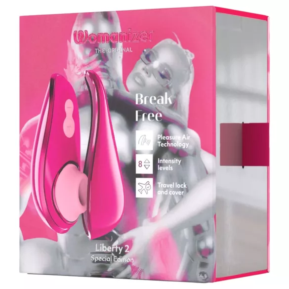 Womanizer Liberty 2 Iggy Azalea - Luftwellen-Klitorisstimulator (Pink)