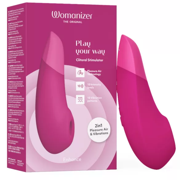 Womanizer Enhance - Druckwellen-Klitorisstimulator (rosa)