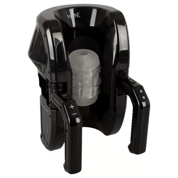 WYNE 10 - Automatischer Masturbator mit Haltegriff (schwarz)