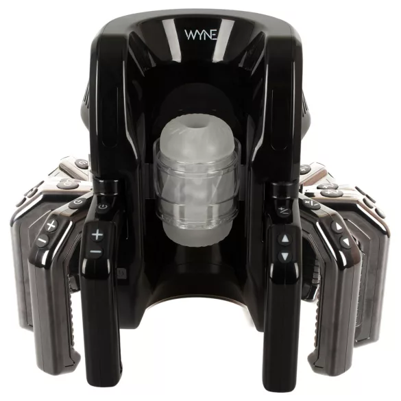 WYNE 10 - Automatischer Masturbator mit Haltegriff (schwarz)