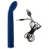 Smile - gebogener G-Punkt Vibrator (blau)
