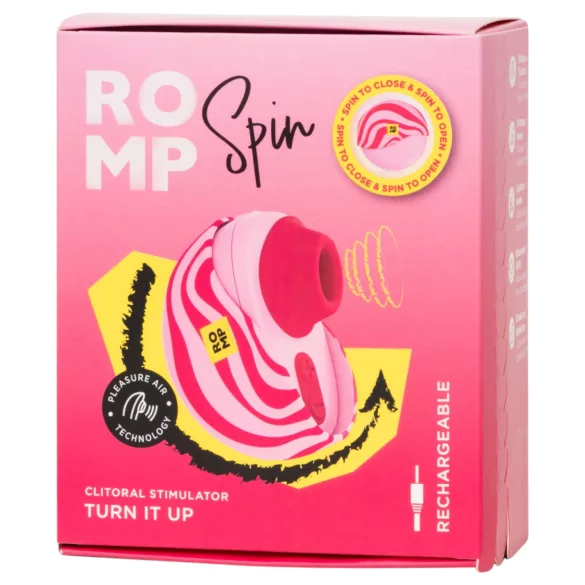 ROMP Spin - Luftwellen-Klitorisstimulator (rosa)