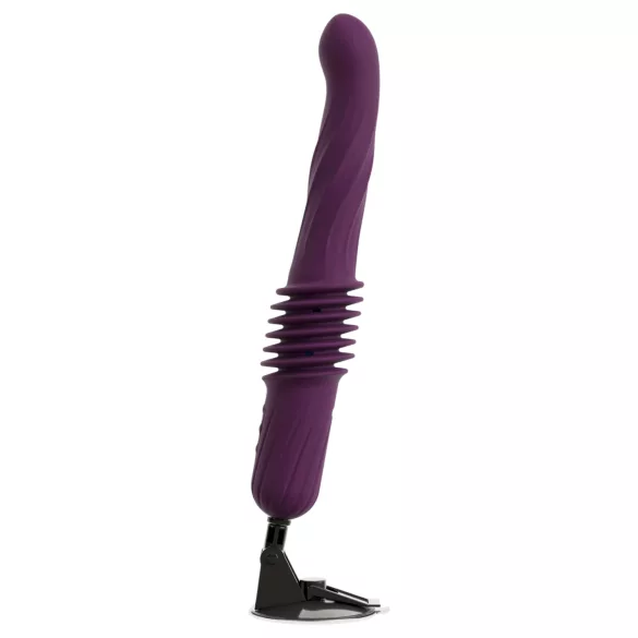 You2Toys - Fernbedienbarer, wärmender Stoßvibrator (lila)
